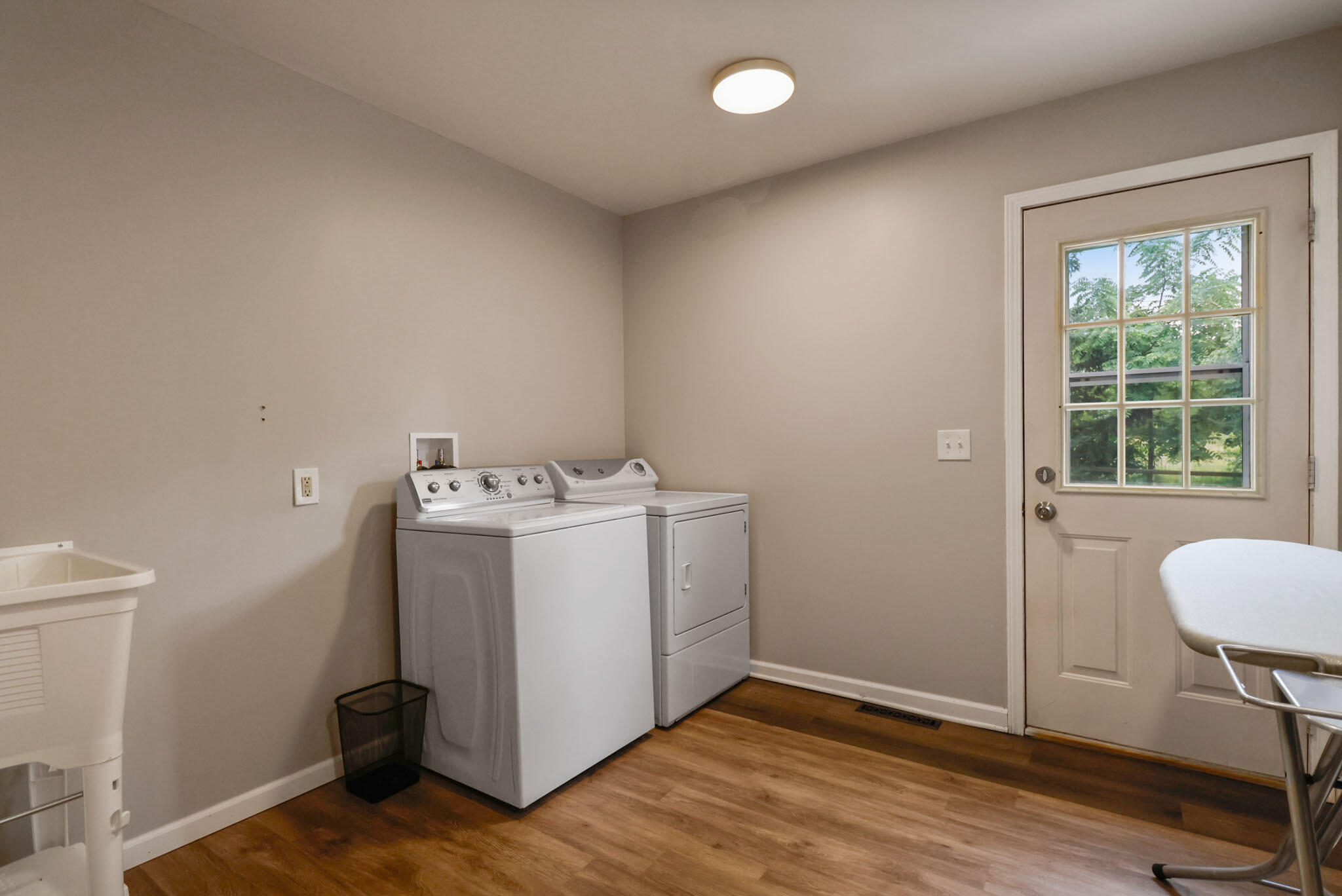 1353 Cobblestone Drive Valparaiso, IN 46385 - Photo 18 of 35 a utility room with a window dryer and washer