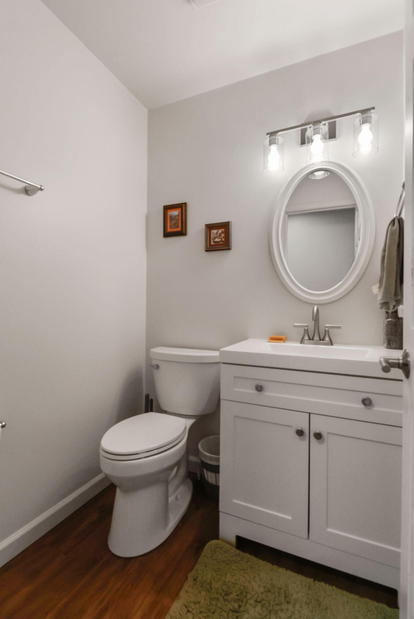 1353 Cobblestone Drive Valparaiso, IN 46385 - Photo 30 of 35 a bathroom with a toilet sink double vanity and mirror