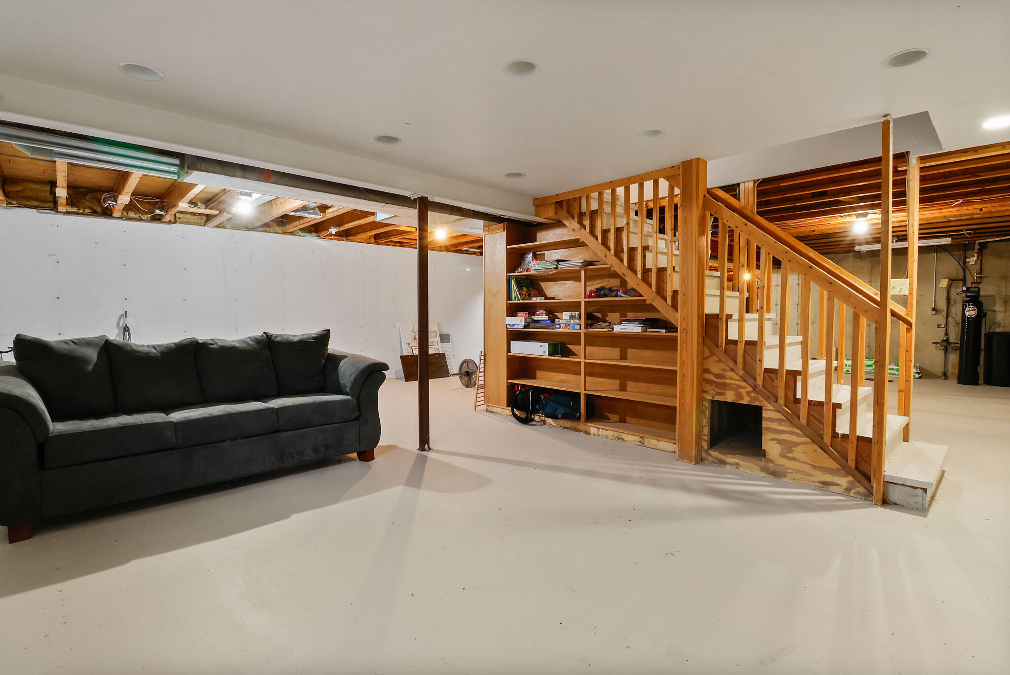 1353 Cobblestone Drive Valparaiso, IN 46385 - Photo 31 of 35 a view of livingroom with furniture and stairs