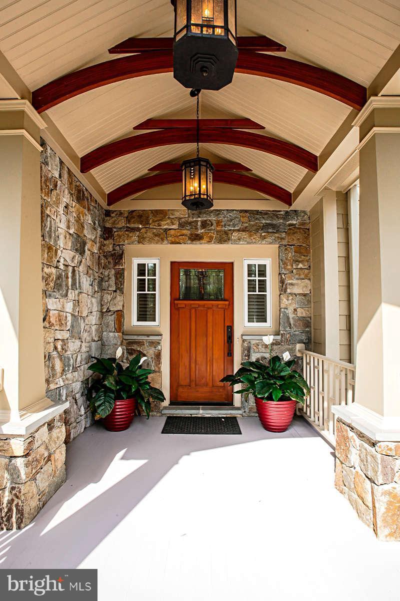 6216 Park Road McLean, VA 22101 - Photo 2 of 30 Portico Entrance