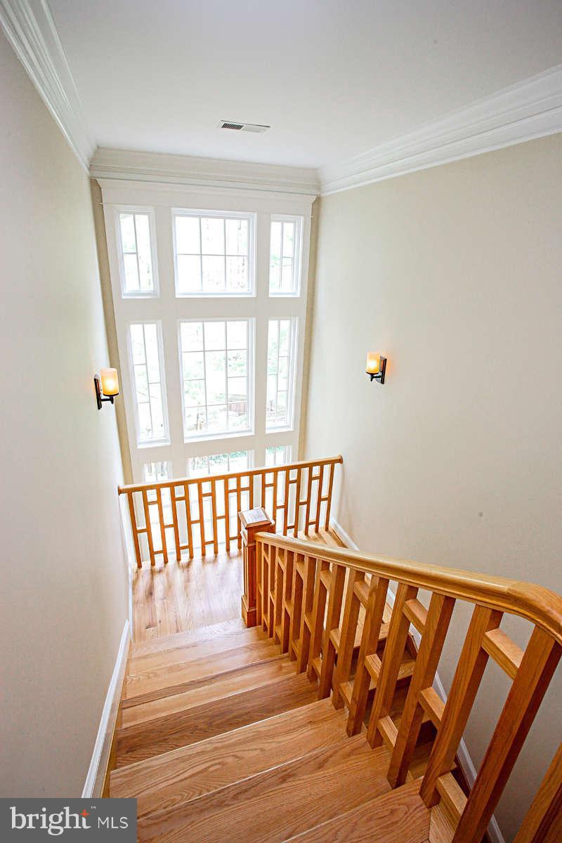 6216 Park Road McLean, VA 22101 - Photo 12 of 30 Stairwell opening to wall of windows