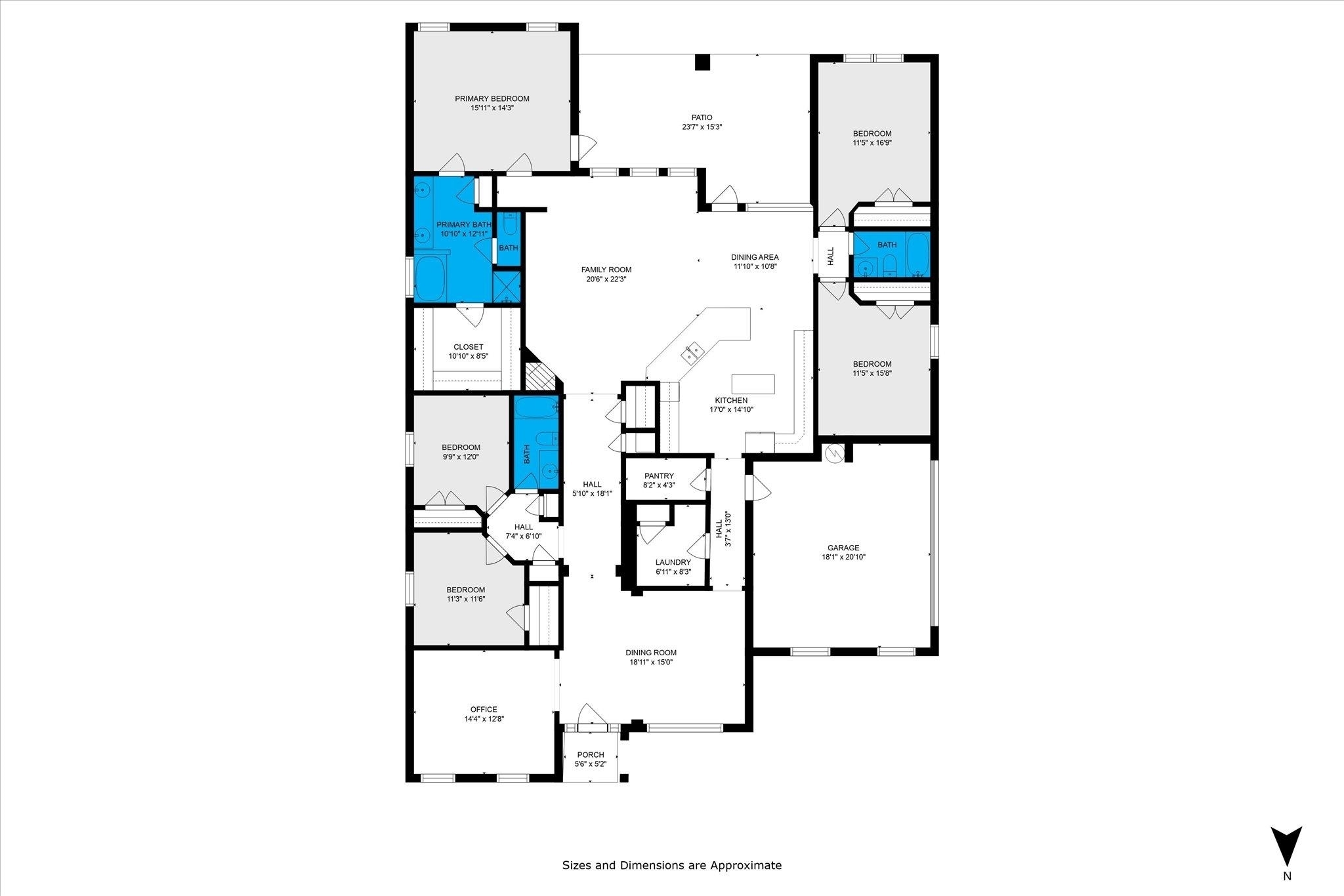 12146 Ariel Way Spanish Fort, AL 36527 - Photo 49 of 49 Floor Plan