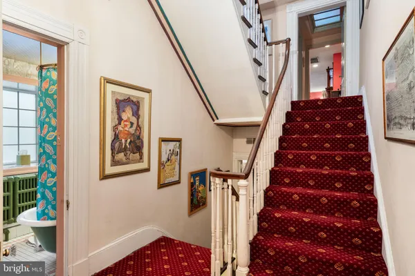 a view of entryway with a front door