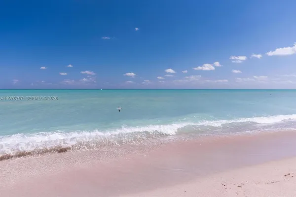 a view of an ocean of a building