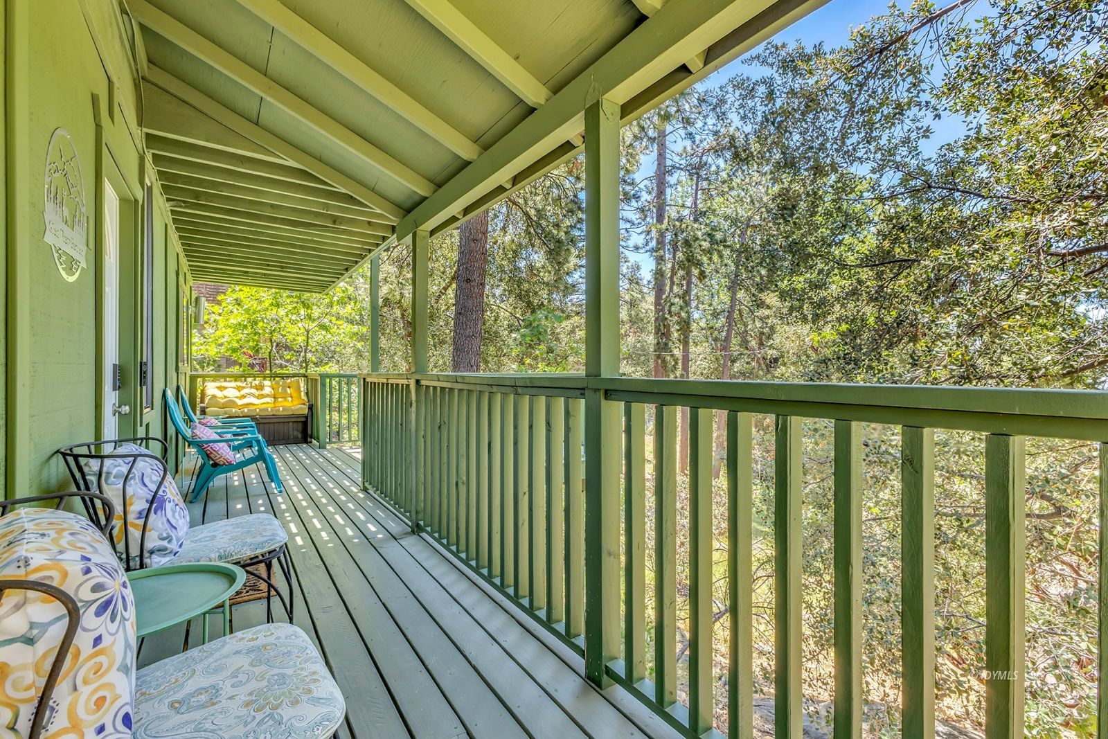 25595 Glen Road Idyllwild, CA 92549 - Photo 9 of 51 a view of a two chair in the balcony