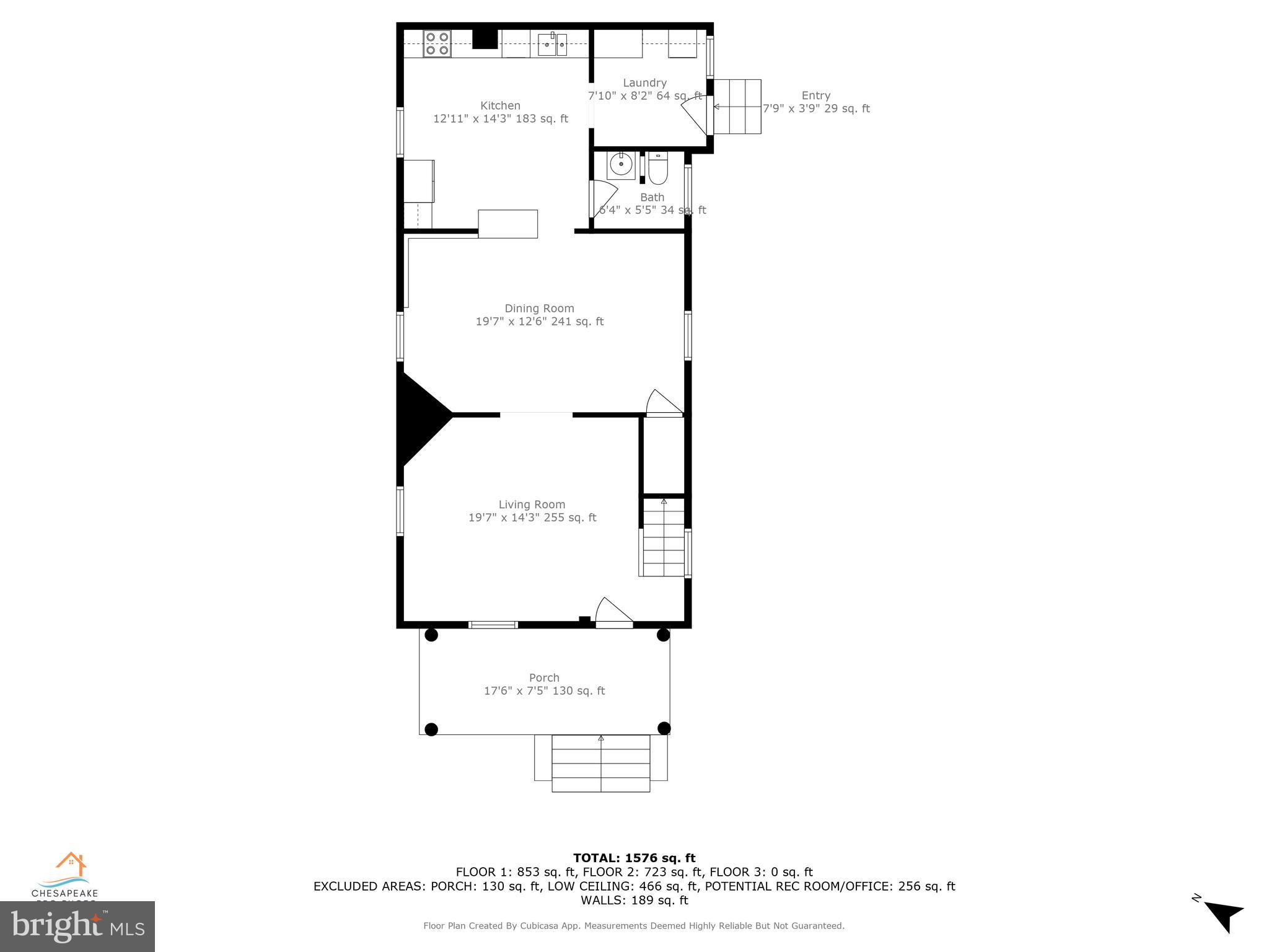 201 Washington Street Cambridge, MD 21613 - Photo 29 of 31 a picture of a floor plan