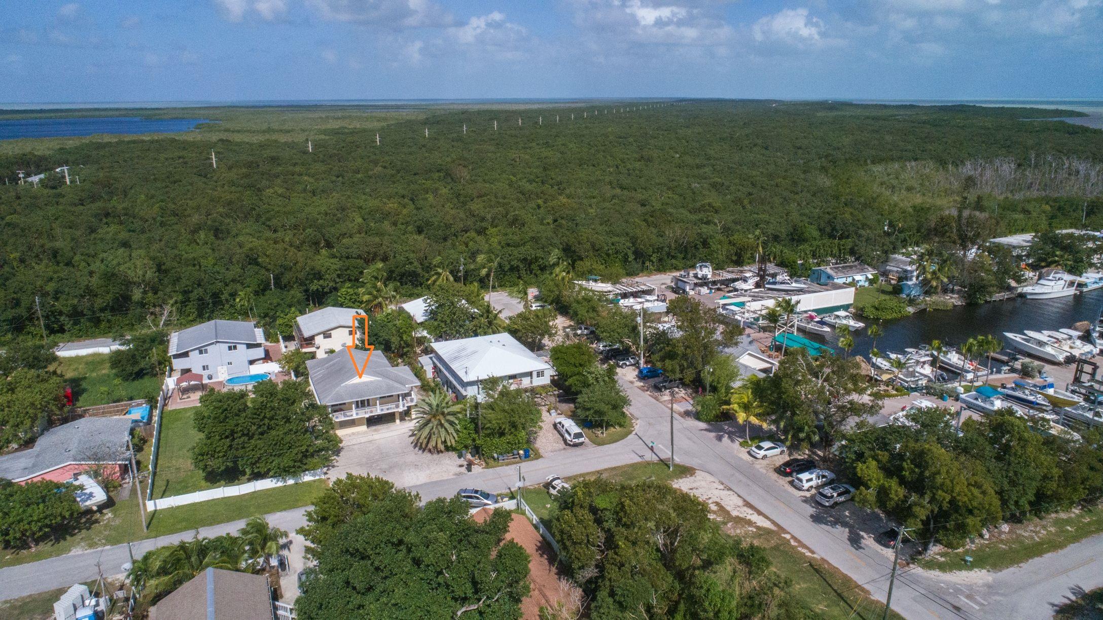 20 North End Road Key Largo, FL 33037 - Photo 23 of 23 aereal image arrow