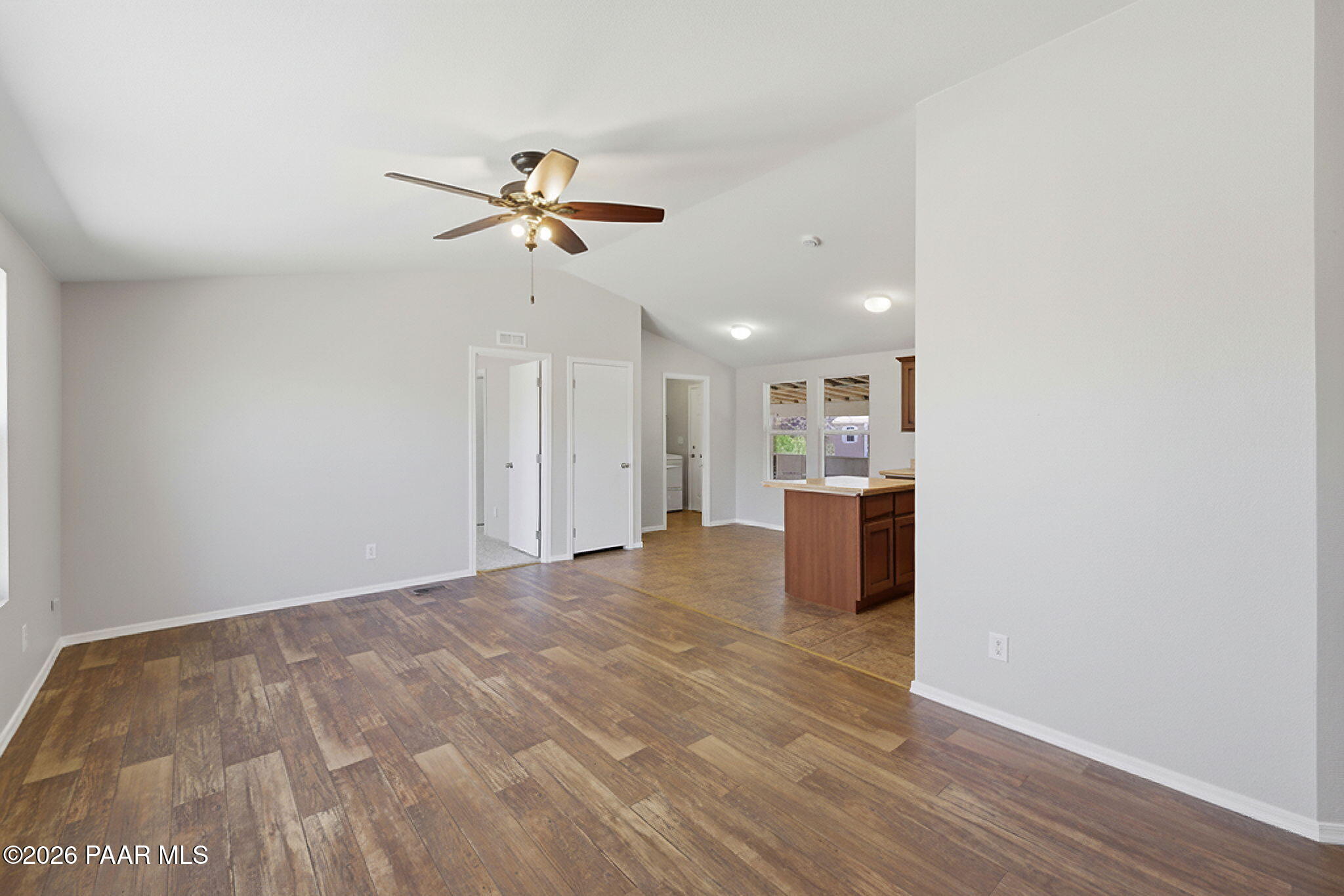 10397 East Durham Road Dewey, AZ 86327 - Photo 12 of 40 a view of a kitchen with a sink and a window