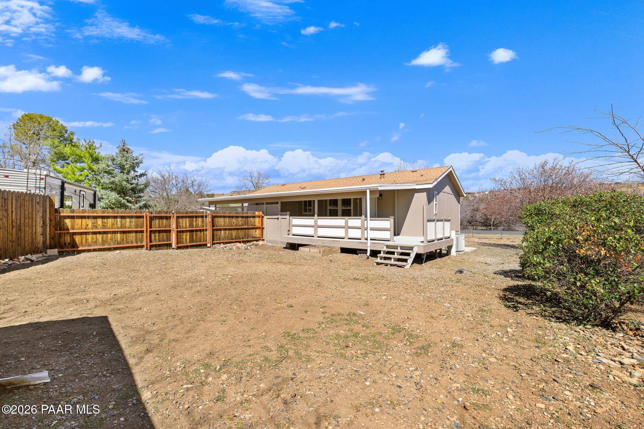 10397 East Durham Road Dewey, AZ 86327 - Photo 33 of 40 a view of a house with backyard and sitting area