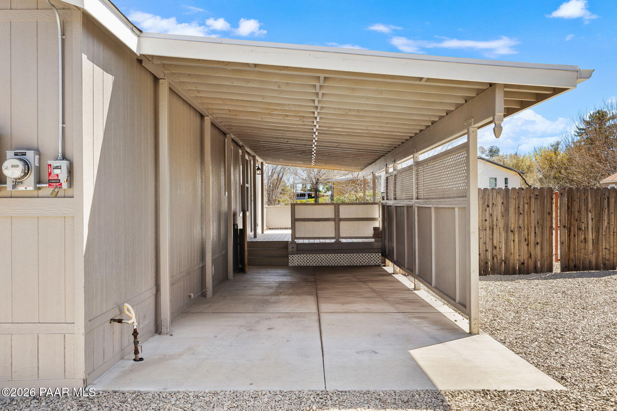 10397 East Durham Road Dewey, AZ 86327 - Photo 7 of 40 a view of a backyard