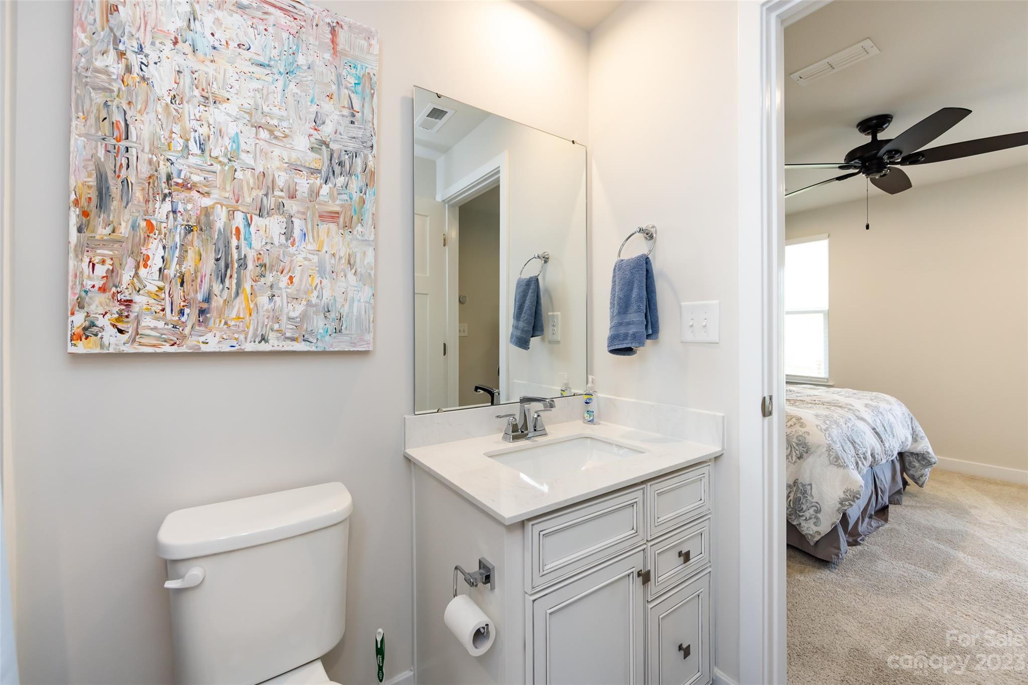 606 Crudent Road Tega Cay, SC 29708 - Photo 39 of 47 a bathroom with a sink toilet and shower