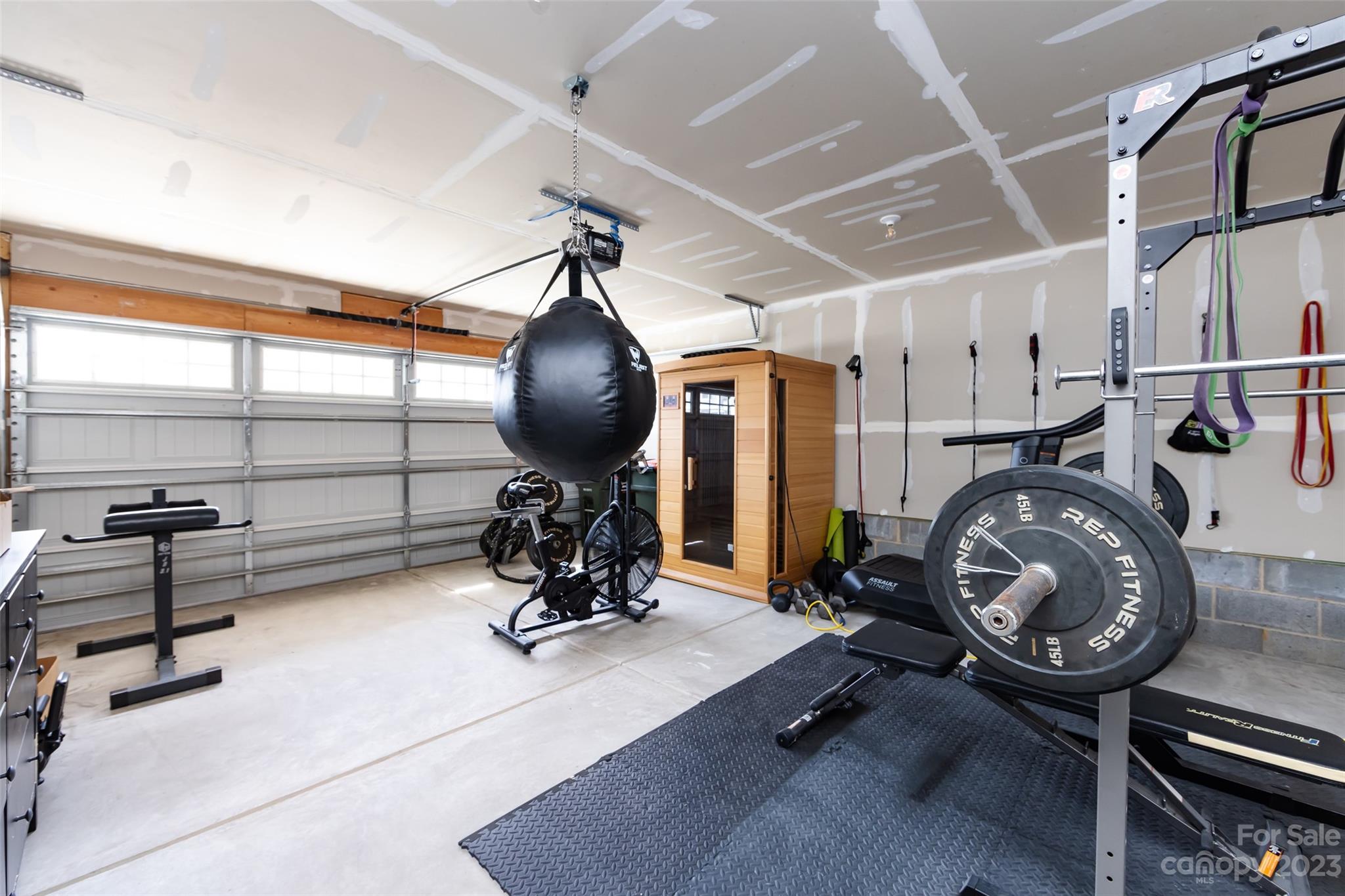 606 Crudent Road Tega Cay, SC 29708 - Photo 42 of 47 a view of a room with gym equipment