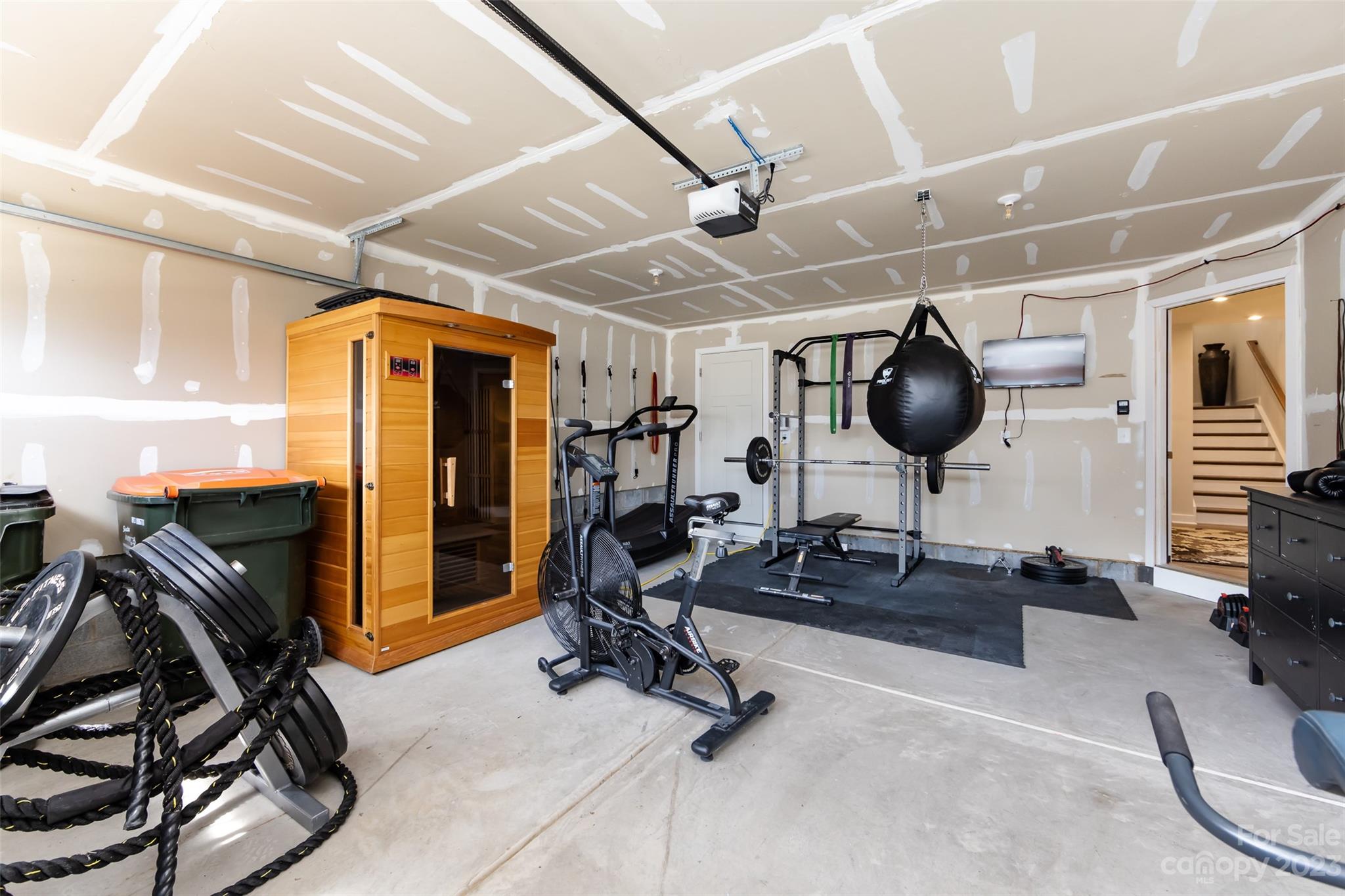 606 Crudent Road Tega Cay, SC 29708 - Photo 43 of 47 a view of a room with gym equipment