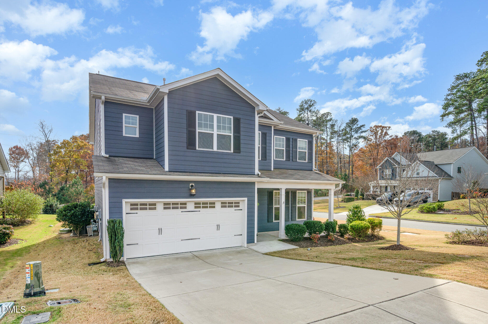 18 Dover Ridge Court Chapel Hill, NC 27517 - Photo 4 of 40 a front view of a house with a yard