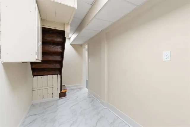 a view of empty room