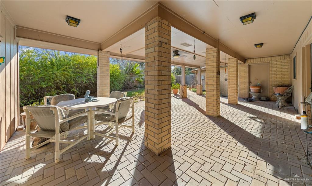 1514 Walnut Court Harlingen, TX 78550 - Photo 19 of 24 View of patio / terrace with outdoor dining area