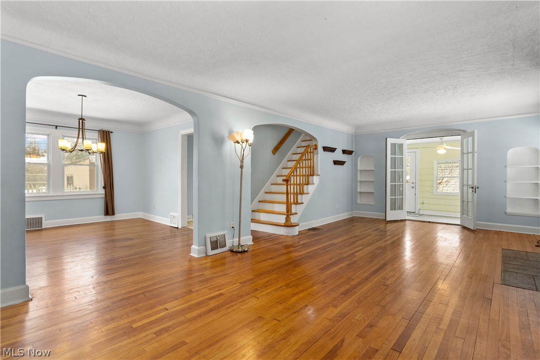 2051 Hampstead Road Cleveland Heights, OH 44118 - Photo 7 of 34 Another view of Living Room to the Dining Rm & Sun Rm.