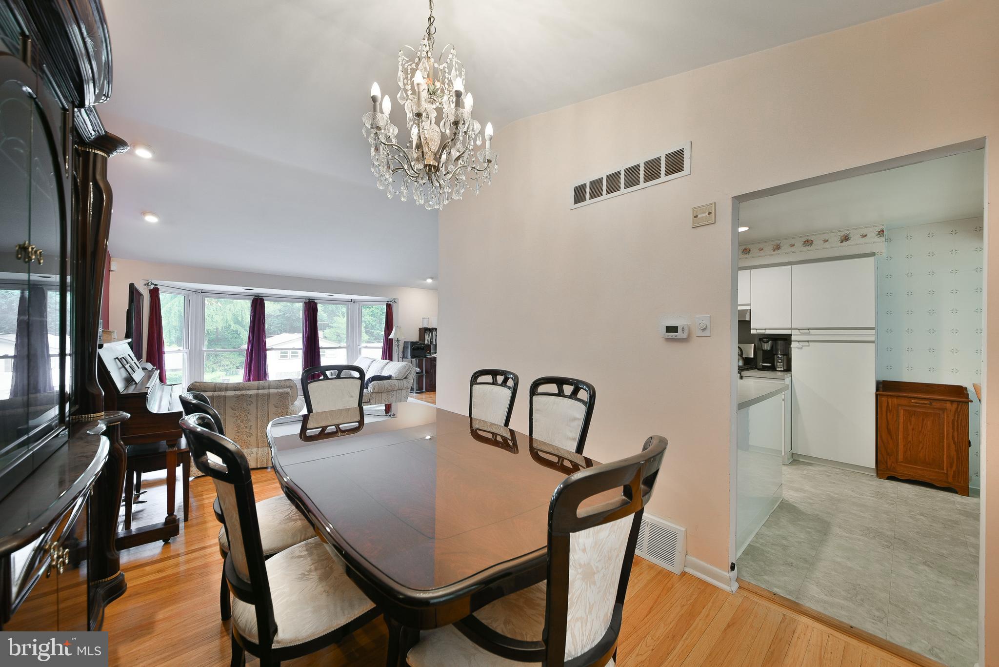1035 Old Ford Road Huntingdon Valley, PA 19006 - Photo 9 of 39 a view of a dining room with furniture window and wooden floor
