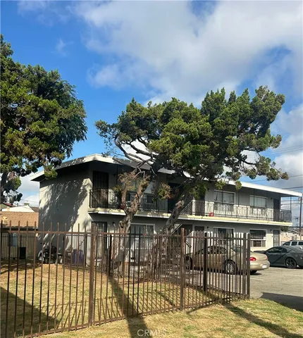 a view of a car garage