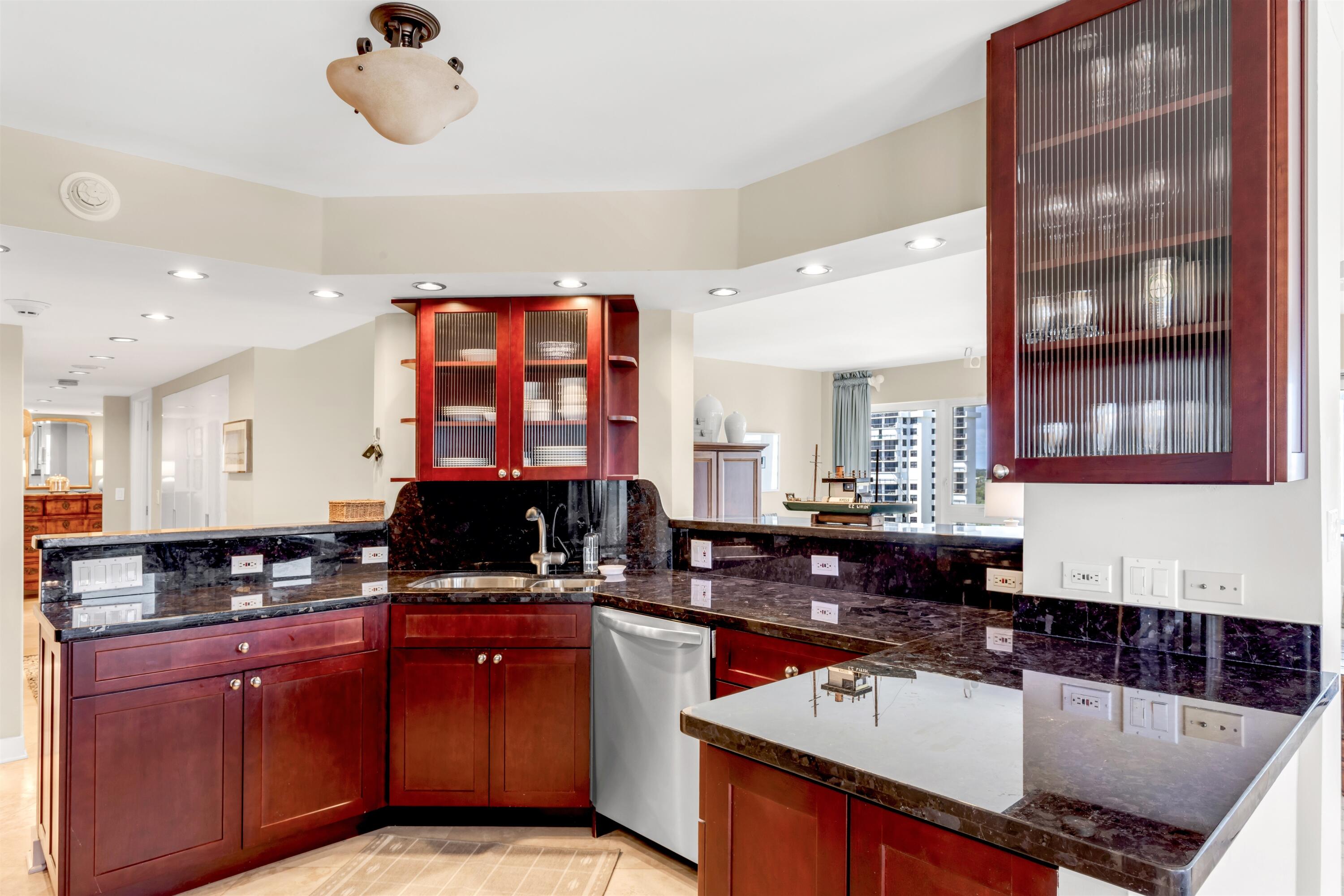 2066 North Ocean Boulevard, Unit 10NW Boca Raton, FL 33431 - Photo 12 of 28 KITCHEN
