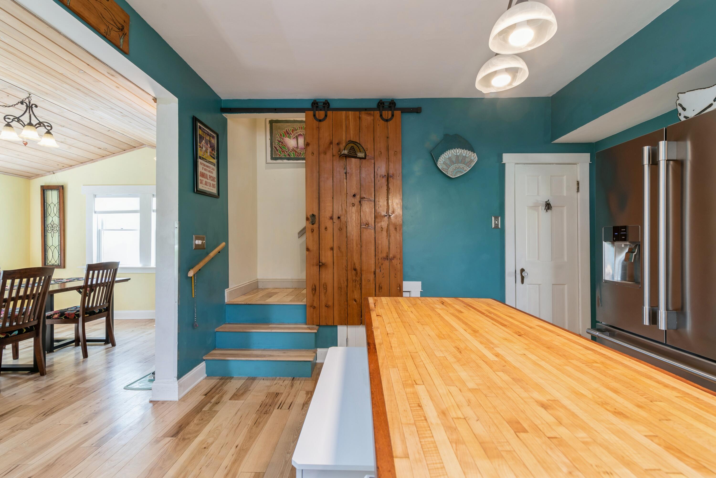 65 Waterhouse Road Dayton, ME 04005 - Photo 15 of 42 Butcher Block Island/DR/Upstairs