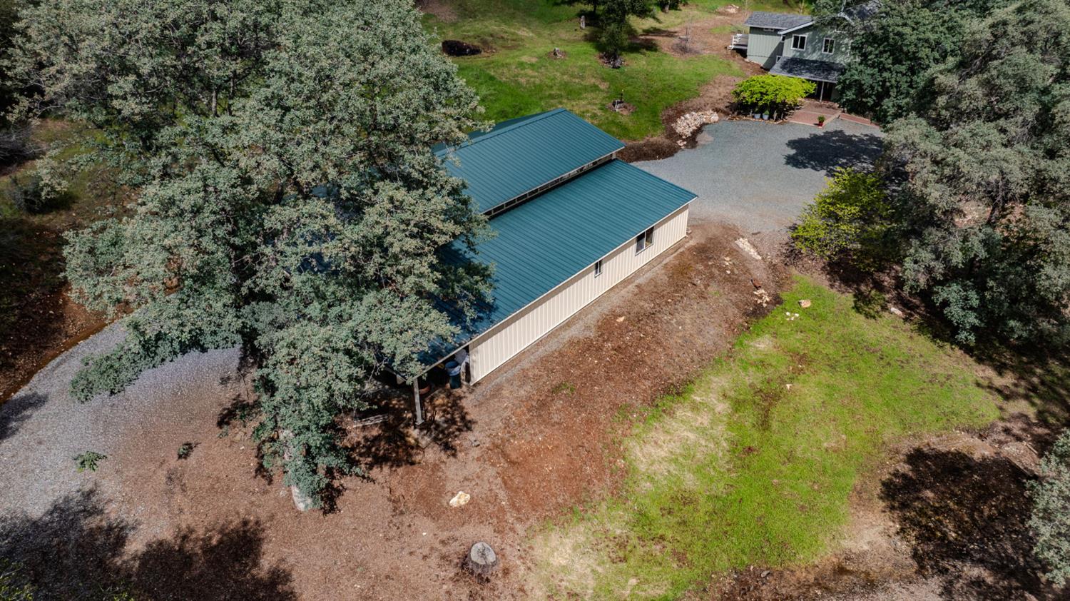 19351 Fiddletown Road Fiddletown, CA 95629 - Photo 11 of 51 an aerial view of a house with a yard