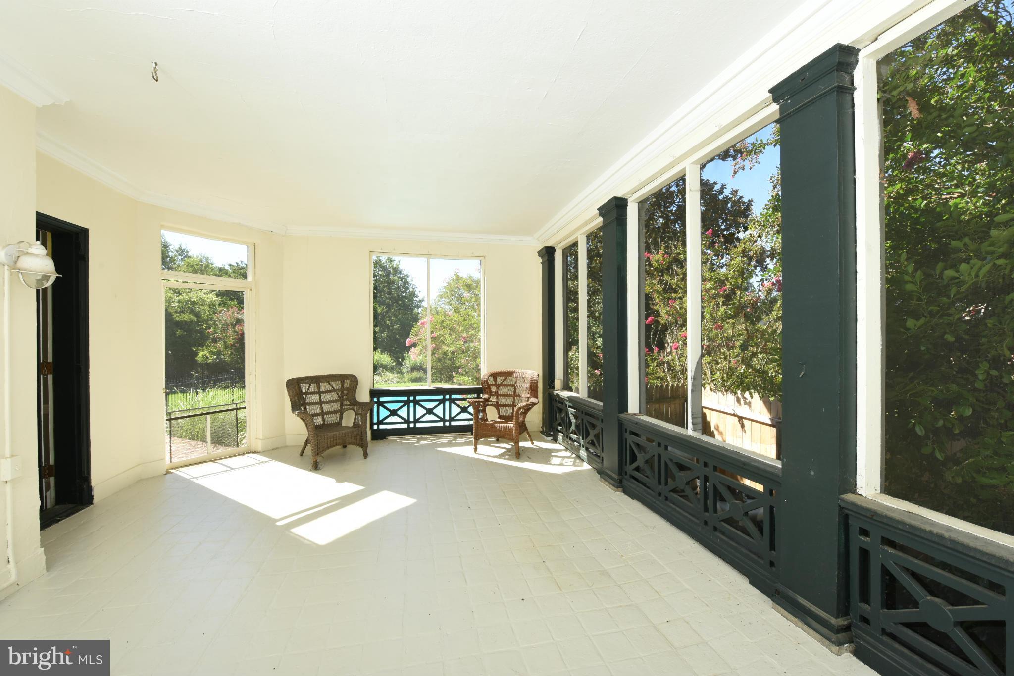 205 Wendover Road Baltimore, MD 21218 - Photo 13 of 30 Covered Porch ideal for Outdoor TV Time