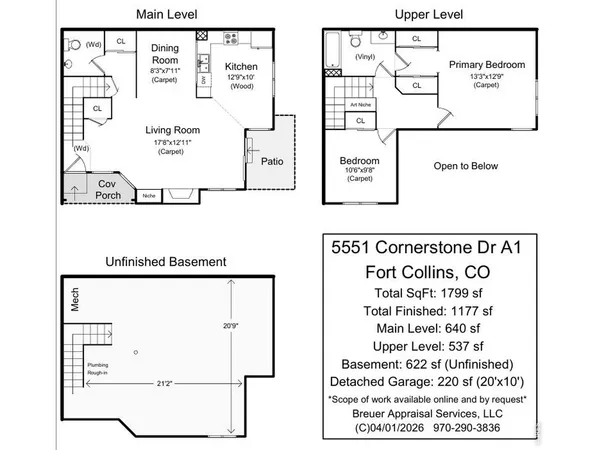 $388,800 | 5551 Cornerstone Drive, Unit 1, Fort Collins, CO 80528
