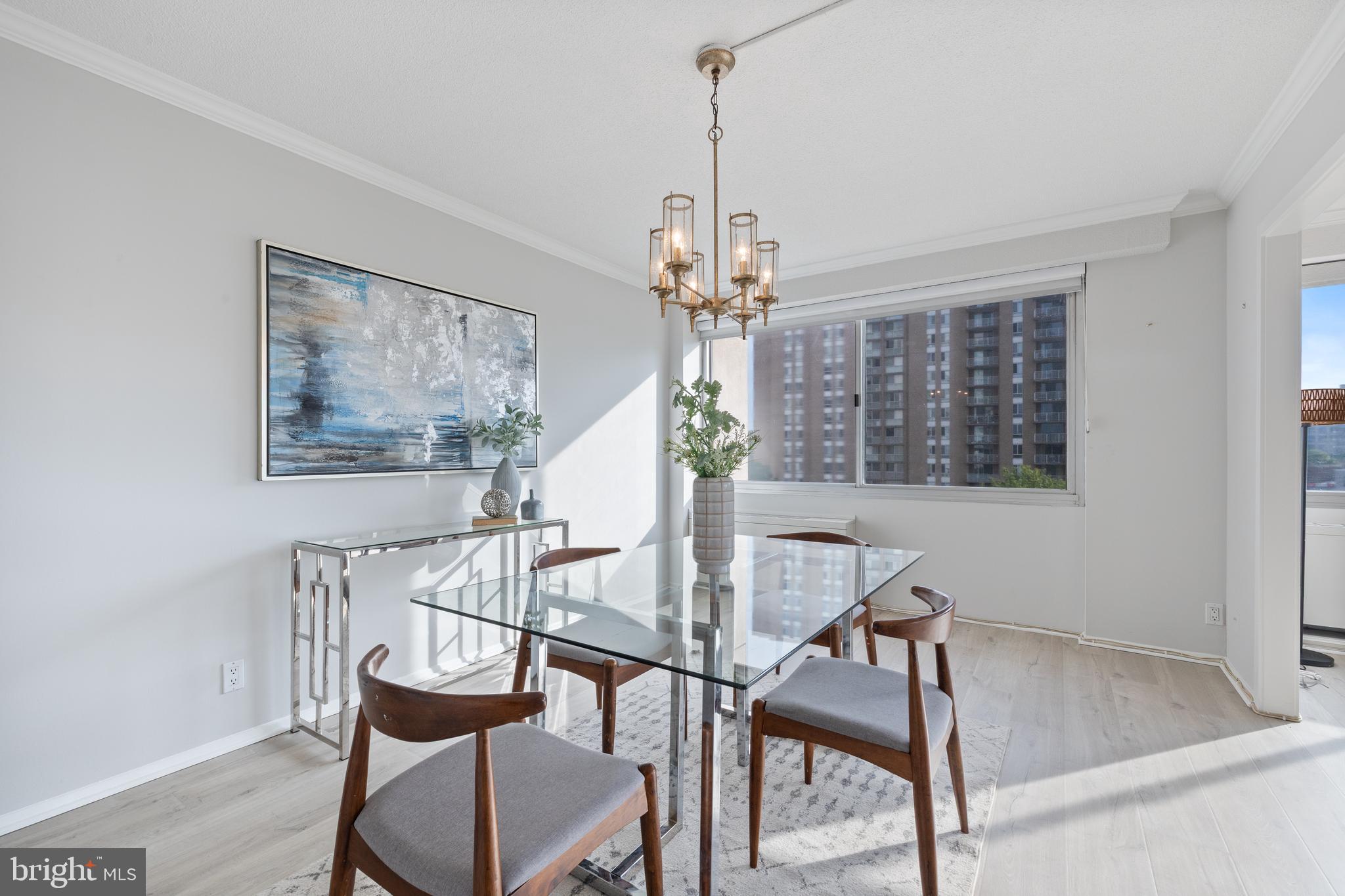 4515 Willard Avenue, Unit 1203S Chevy Chase, MD 20815 - Photo 5 of 40 Owners took one bedroom and switched to dining rm