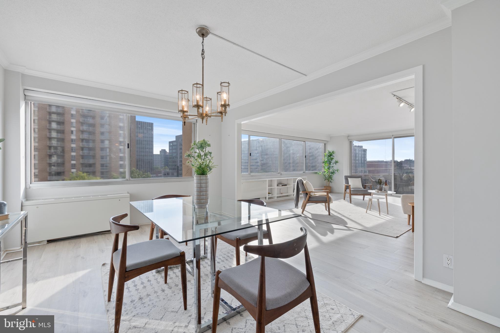 4515 Willard Avenue, Unit 1203S Chevy Chase, MD 20815 - Photo 39 of 40 Open floor plan that encourages entertaining