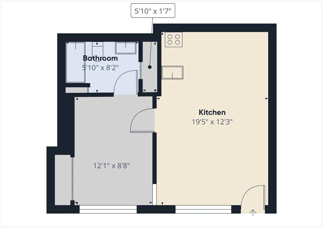 304 East 33rd Street, Unit 10 Austin, TX 78705 - Photo 25 of 28 a picture of a wall with a bench in it