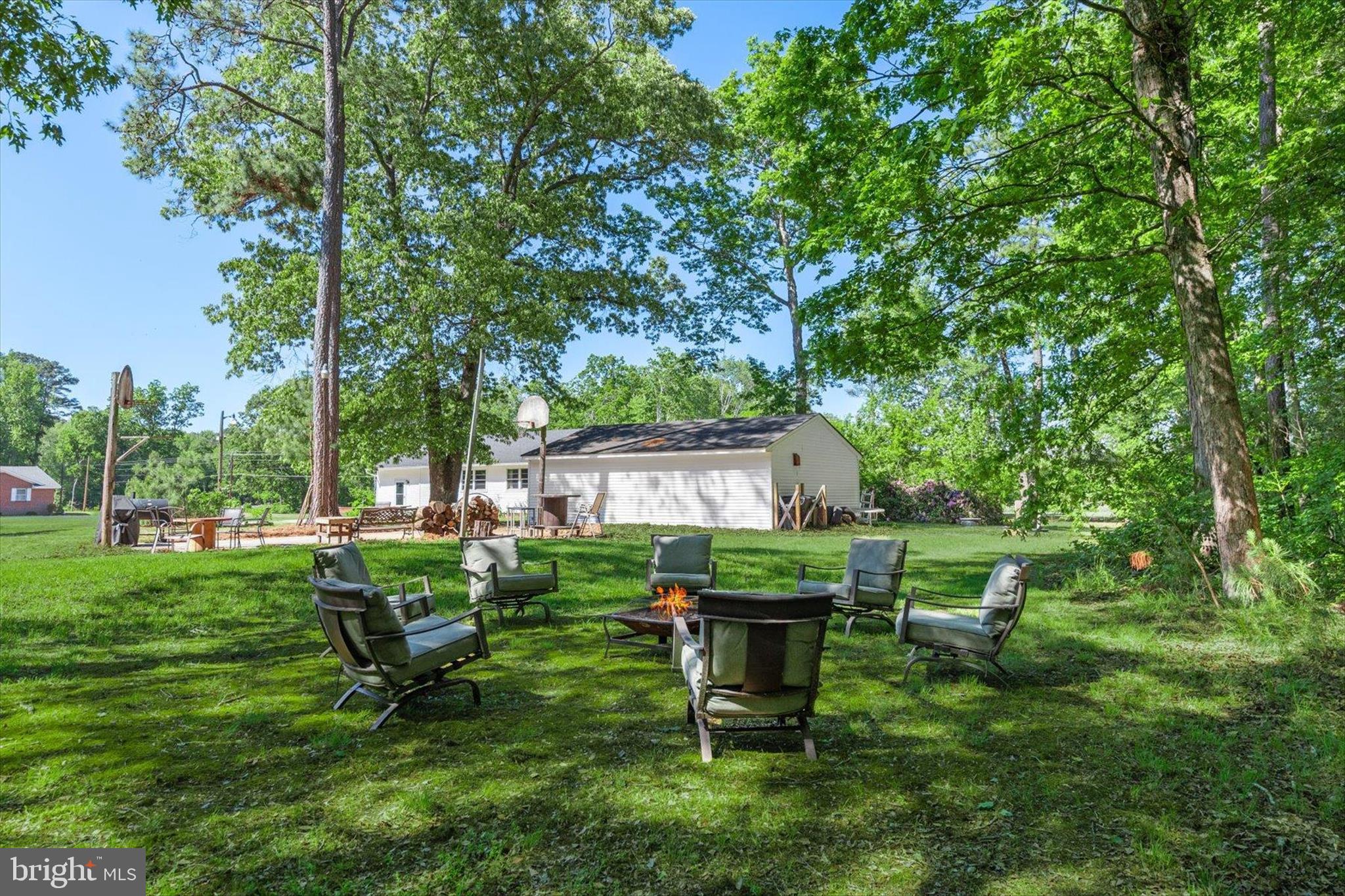 5150 Campground Road Eden, MD 21822 - Photo 33 of 43 a view of a backyard with sitting area