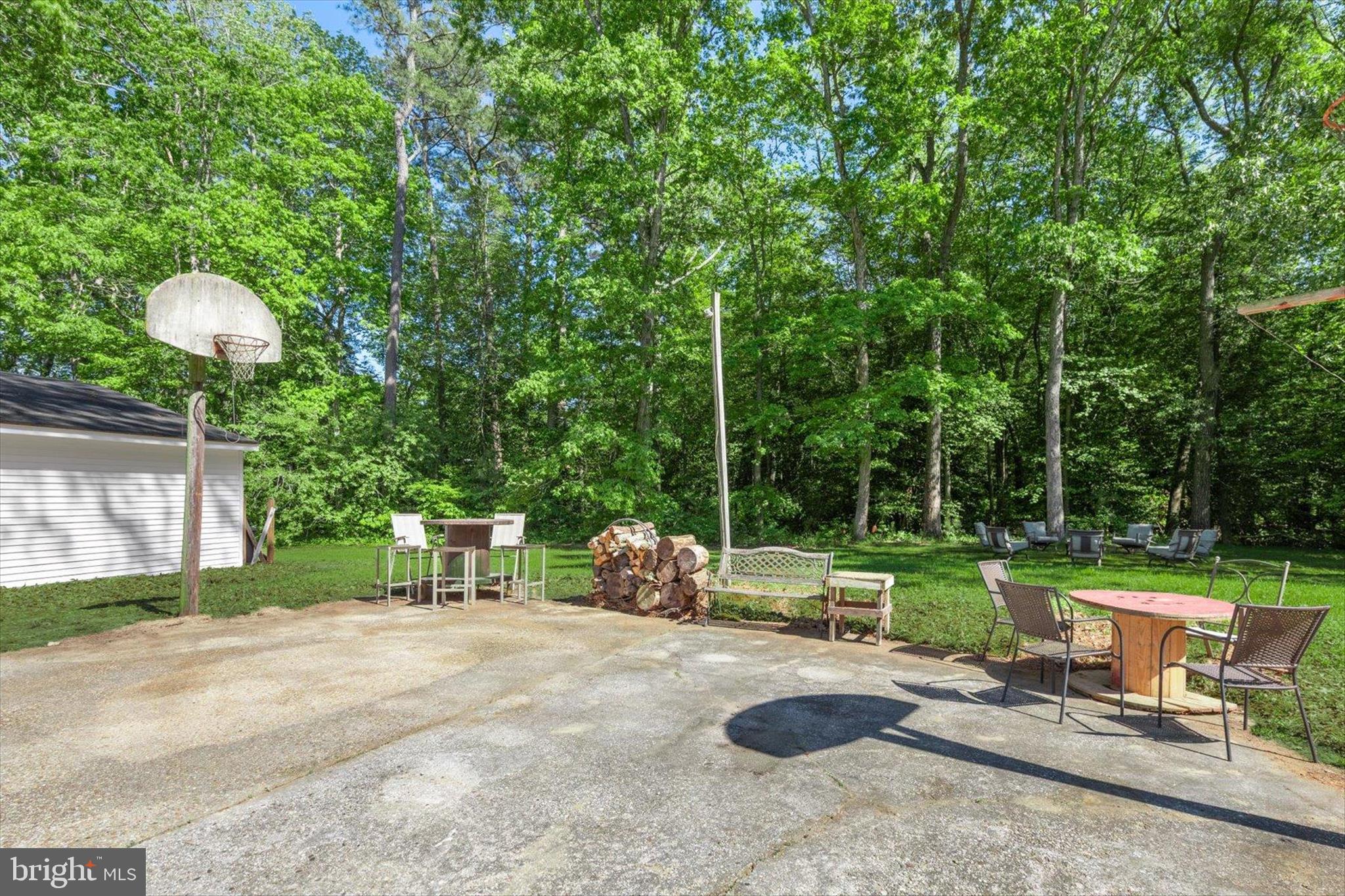 5150 Campground Road Eden, MD 21822 - Photo 35 of 43 a view of a backyard with sitting area