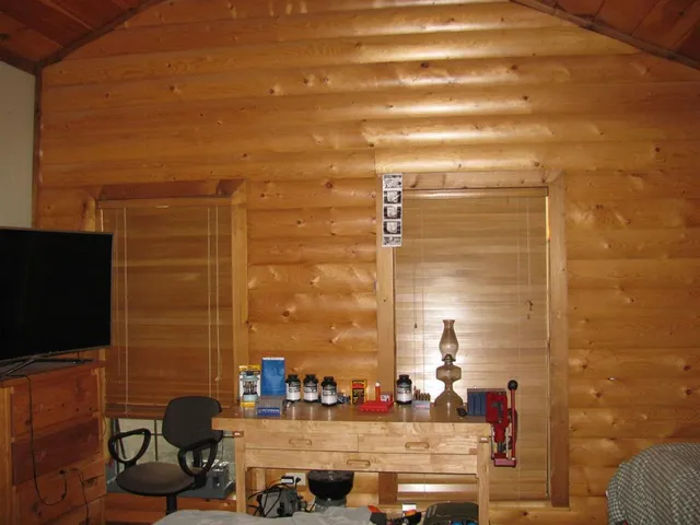 a view of roof with potted plants and floor to ceiling window