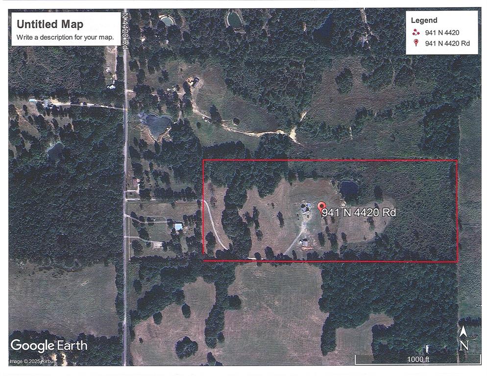 941 North 4420th Road Valliant, OK 74764 - Photo 4 of 40 a view of a glass door