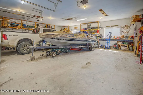 a view of water heater room