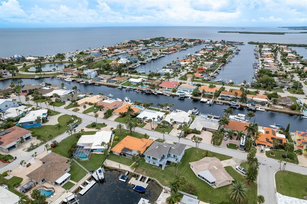 3301 Seaway Drive New Port Richey, FL 34652 - Photo 44 of 53 an aerial view of residential building with outdoor space