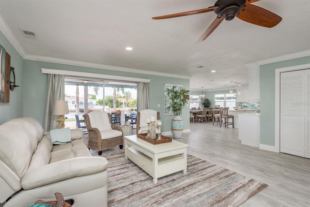 3301 Seaway Drive New Port Richey, FL 34652 - Photo 10 of 53 a living room with furniture and a large window