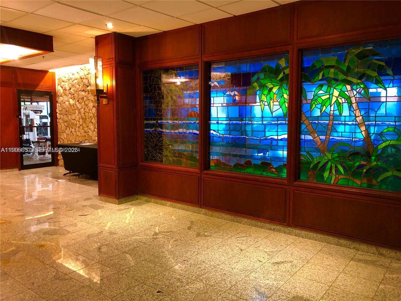 600 Northeast 36th Street, Unit 2011 Miami, FL 33137 - Photo 39 of 49 an empty room with yard and outdoor seating