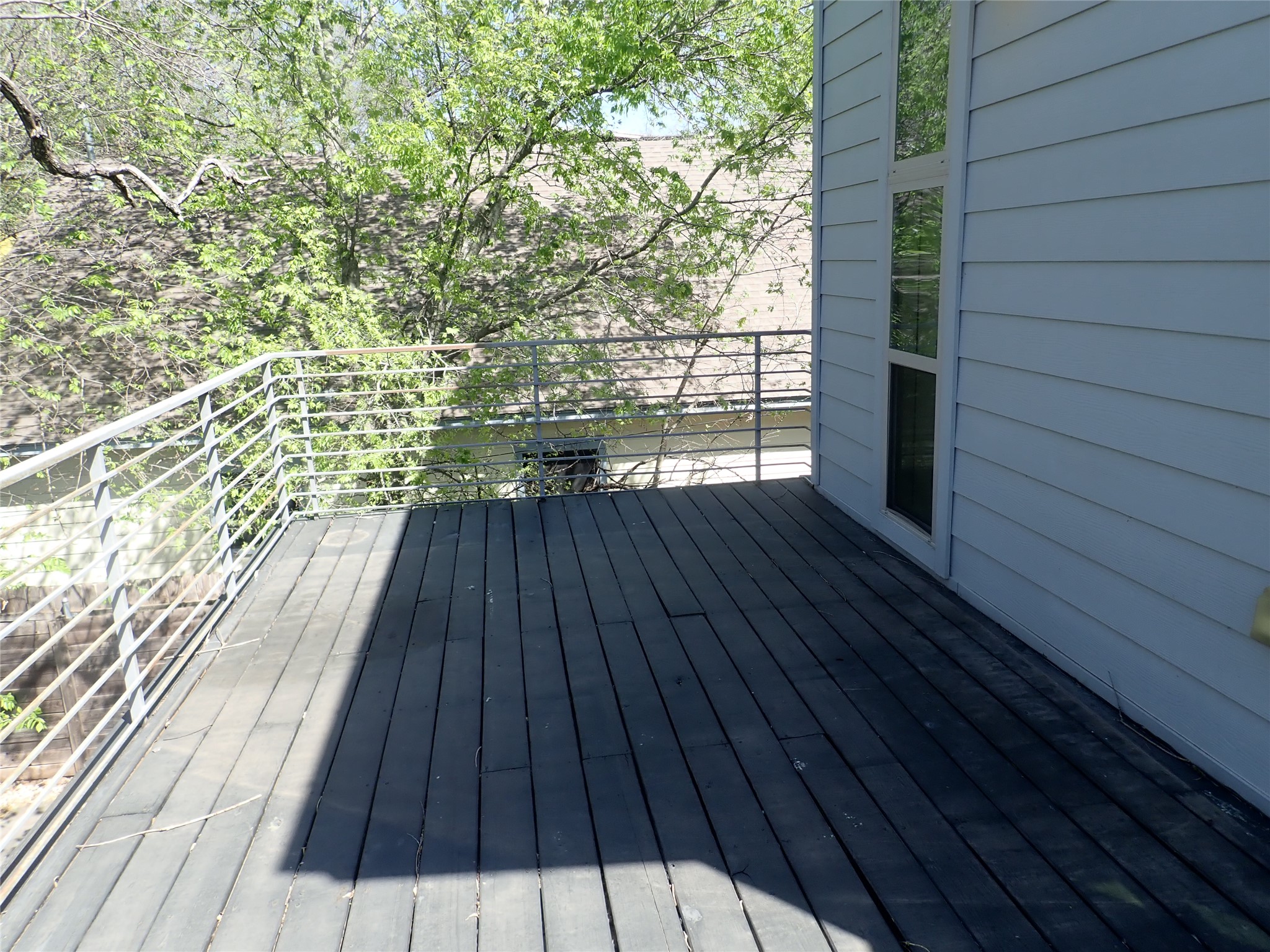 2912 East 14th Street, Unit A Austin, TX 78702 - Photo 18 of 27 Balcony off the Primary Bedroom