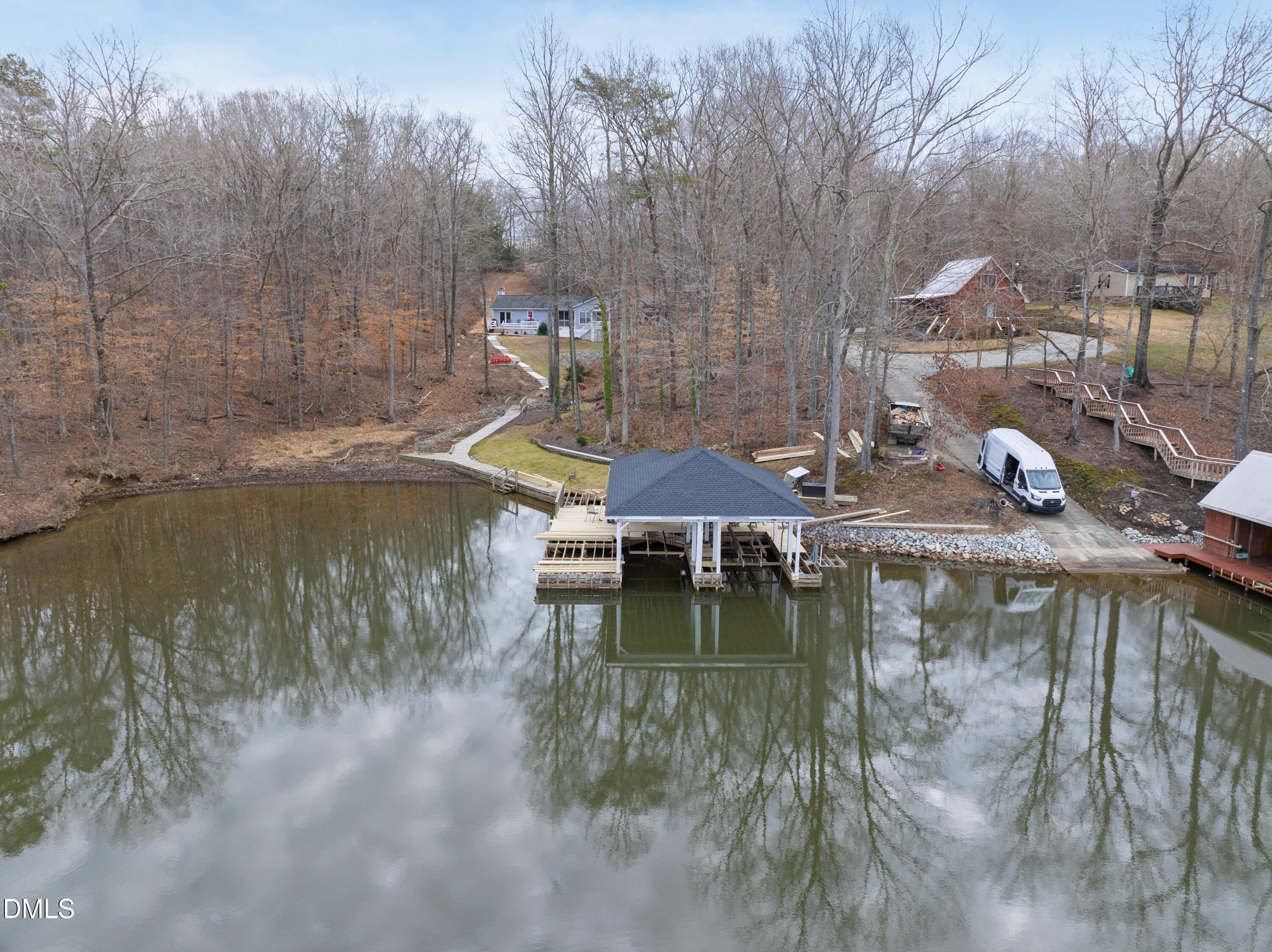 303 Hidden Hills Road Roxboro, NC 27574 - Photo 10 of 39 a view of a lake view