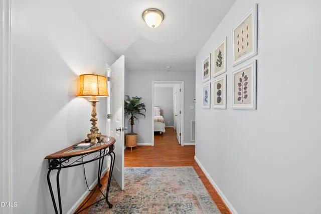 a view of outdoor space with seating area