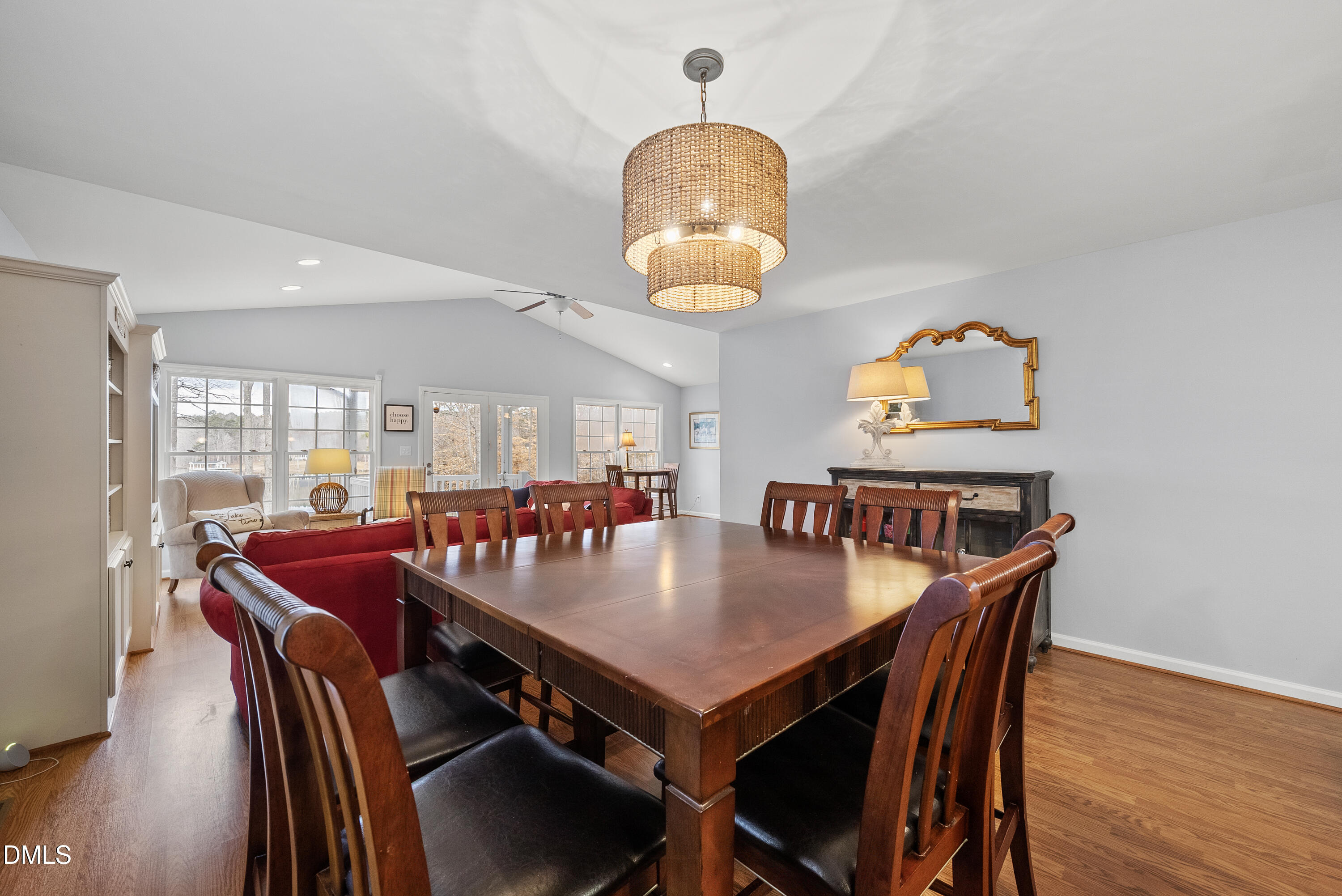 303 Hidden Hills Road Roxboro, NC 27574 - Photo 19 of 39 a view of a dining room and livingroom