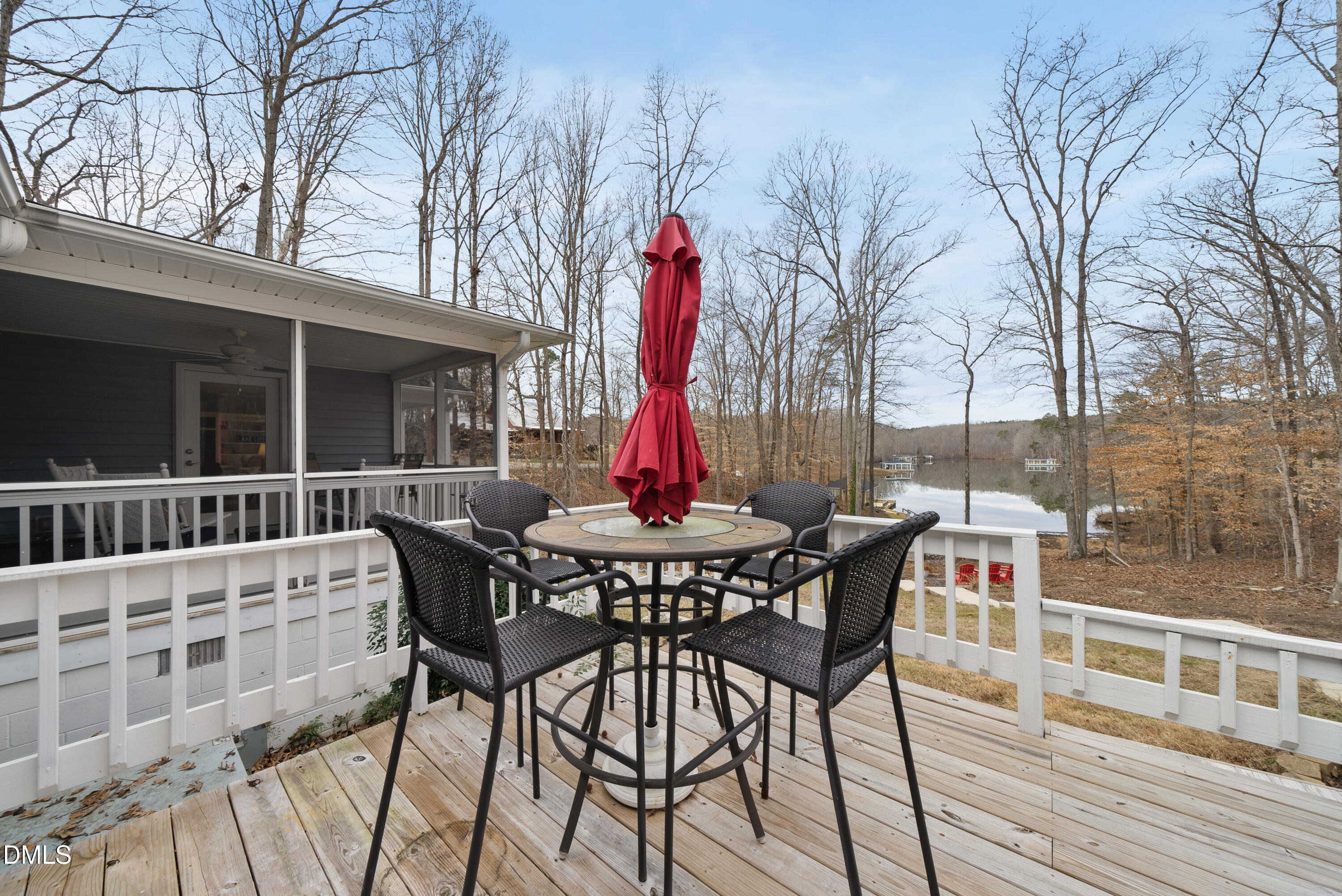 303 Hidden Hills Road Roxboro, NC 27574 - Photo 37 of 39 a view of a chairs and table in the terrace