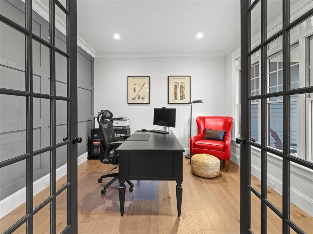 15 Quick Farm Road Westborough, MA 01581 - Photo 7 of 40 a workspace with furniture window and wooden floor