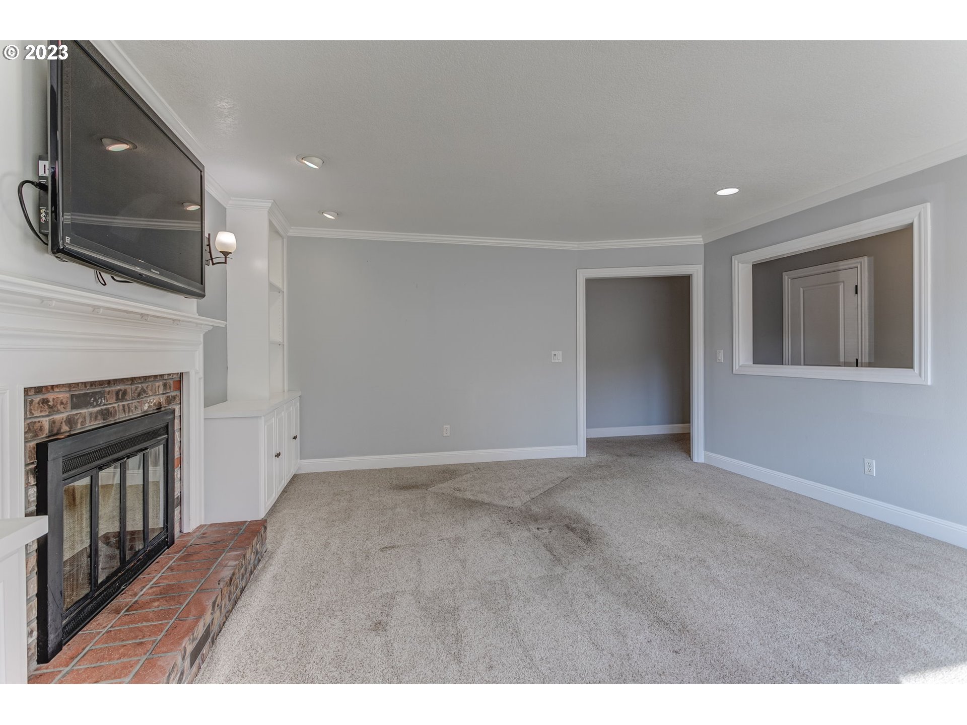 21321 Southeast Alder Street Gresham, OR 97030 - Photo 15 of 39 a view of an empty room with a fireplace