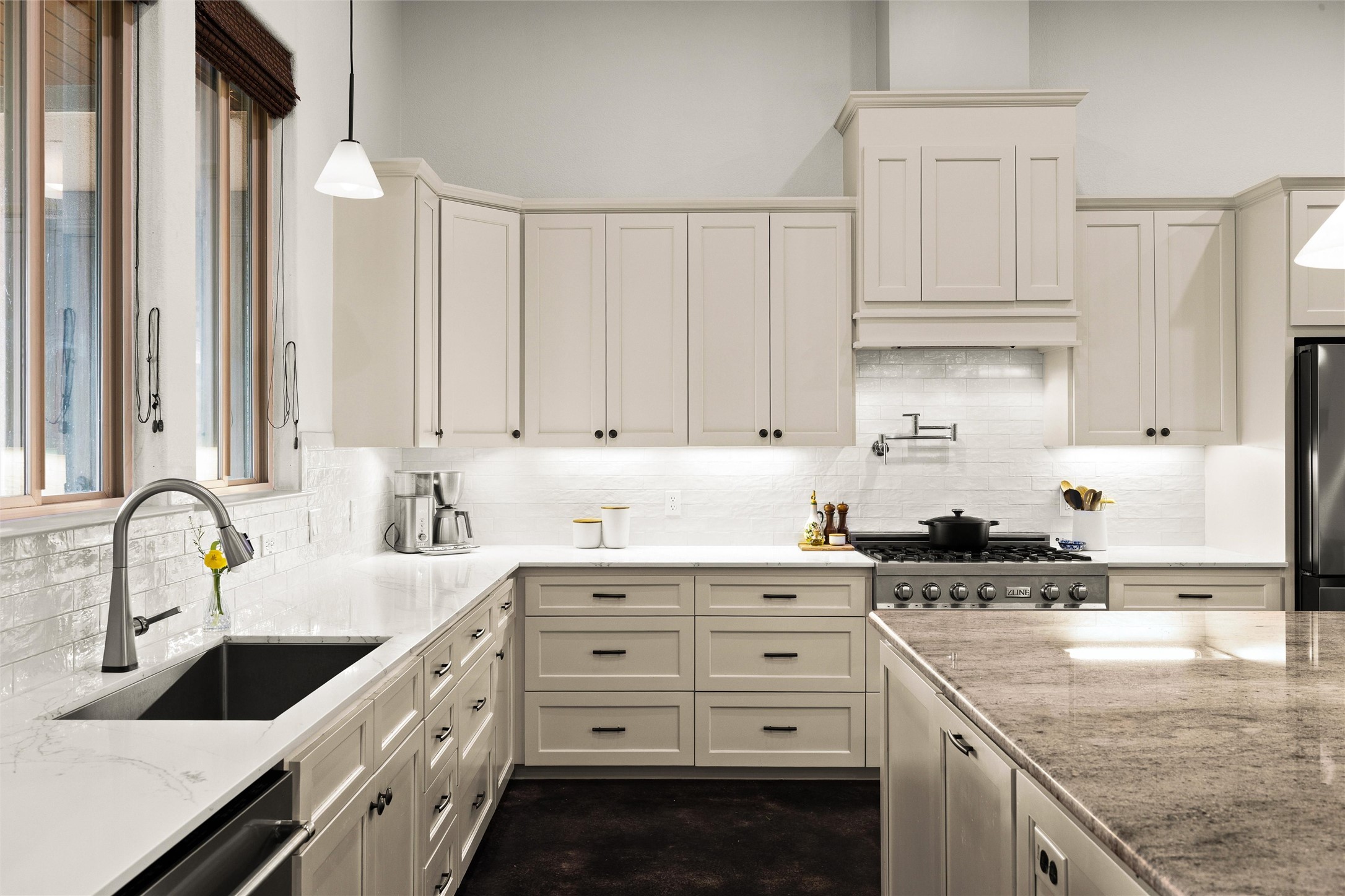 106 Fallow Way Bastrop, TX 78602 - Photo 15 of 40 Kitchen with more storage than one can dream of. Under-counter storage is primarily drawers, making it so easy to find what you are looking for!