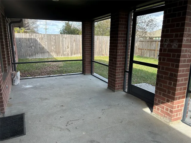 a view of outdoor space and balcony