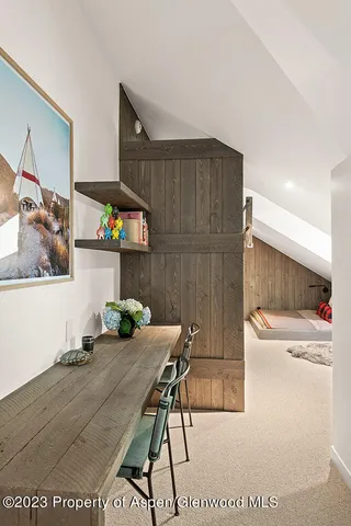 a view of outdoor space deck and kitchen