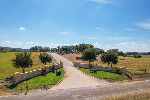 a view of a lake with houses